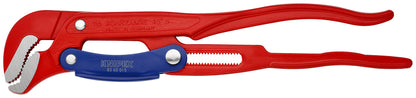 KNIPEX 83 60 015 Llave para tubos en forma de ″S″ con ajuste rápido recubierto de pintura pulverizada, roja 420 mm