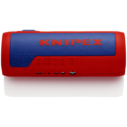 KNIPEX 90 22 02 SB Herramienta para corte de tubos corrugados TwistCut 100 mm (4")