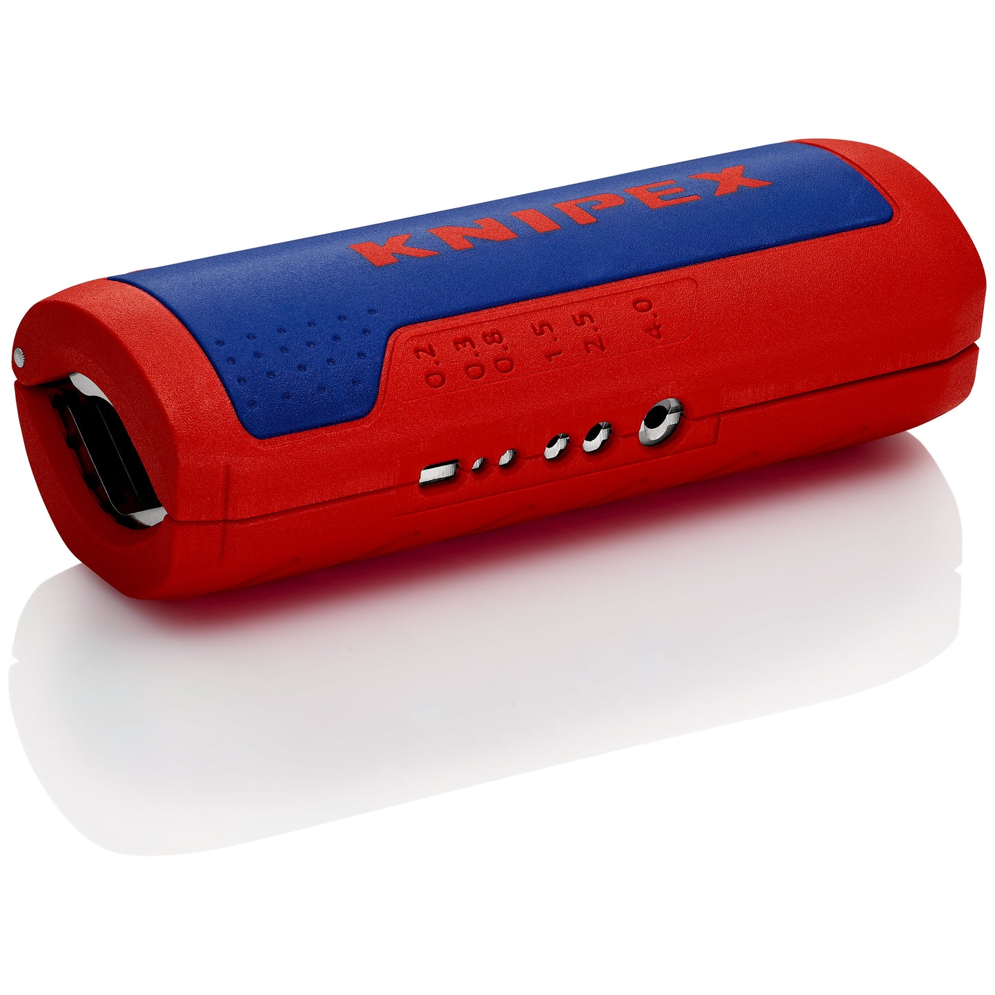 KNIPEX 90 22 02 SB Herramienta para corte de tubos corrugados TwistCut 100 mm (4″)