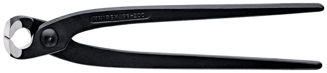 KNIPEX 99 00 200 SB Pinzas para armadores (Pinzas Rabitz o de trenzador) acabado pavonado 200 mm