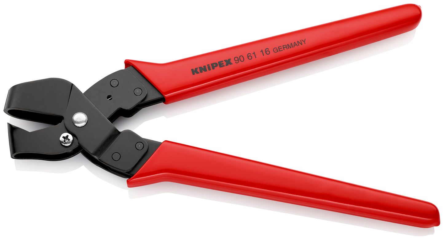 KNIPEX 90 61 16 Pinza para cortes en "U" con fundas de plástico Barnizados 250 mm