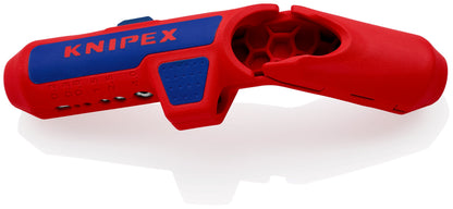 KNIPEX 16 95 01 SB Pelacables universal para diestros ErgoStrip de plástico reforzado con fibra de vidrio 135 mm (5.25'')