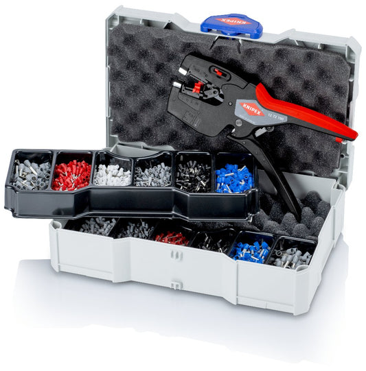 KNIPEX 97 90 27 Pinza con surtido de crimpado para punteras huecas 13-teilig