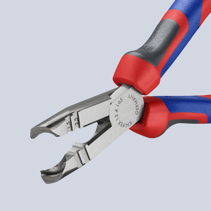 KNIPEX 13 42 165 Pinza pelacables multifuncional con mangos ergonómicos pavonada 165 mm (6.5″)