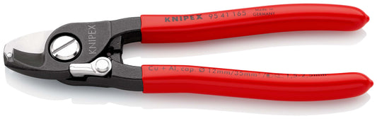 KNIPEX 95 41 165 Cortacables recubierto de plástico bruñido 165 mm