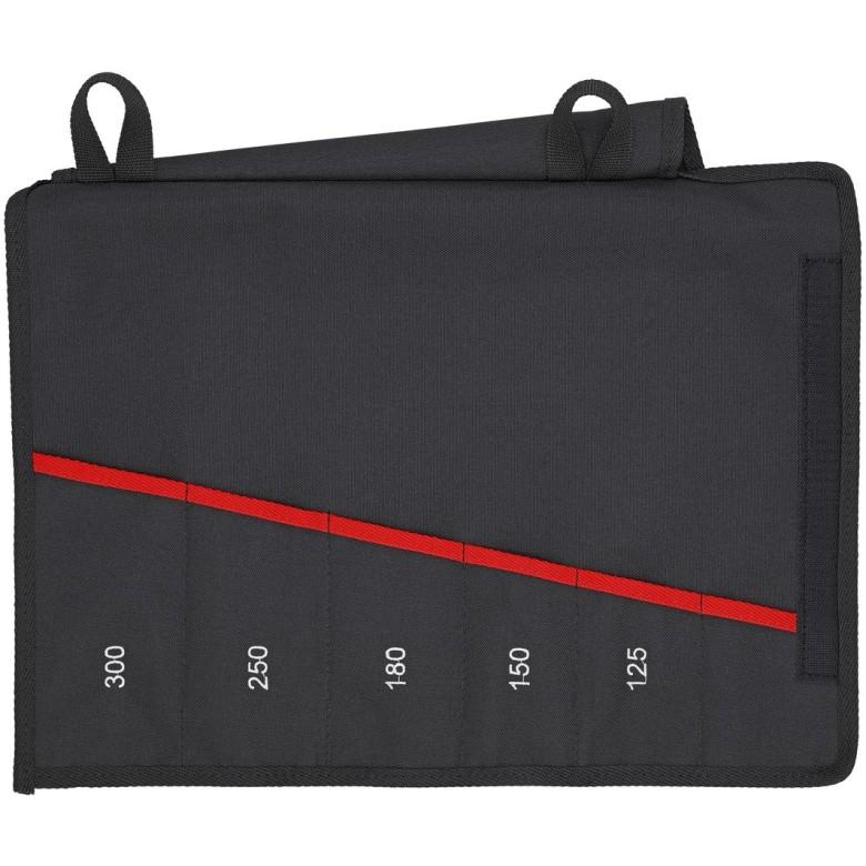 KNIPEX 00 19 55 S4 Juego de pinzas de extensión y llave en una sola herramienta en funda tipo rollo (5 piezas)