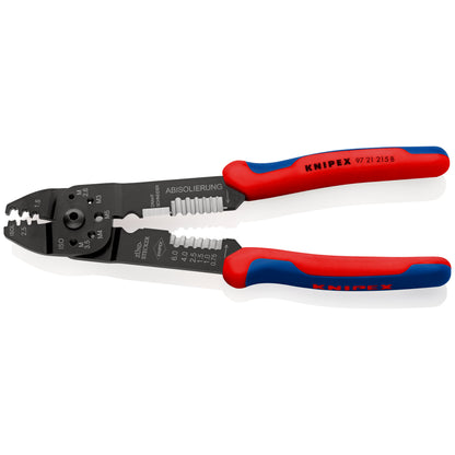 KNIPEX 97 21 215 B Pinza crimpadora universal 230 mm (9″)