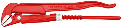 KNIPEX 83 20 010 Llave para tubos de bocas de 45° recubierto de pintura pulverizada, roja 320 mm