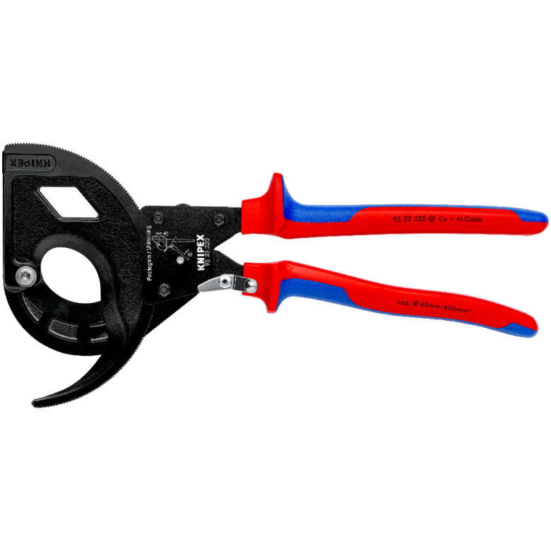 KNIPEX 95 32 320 Cortacables (tipo matraca, 3 velocidades) 320 mm