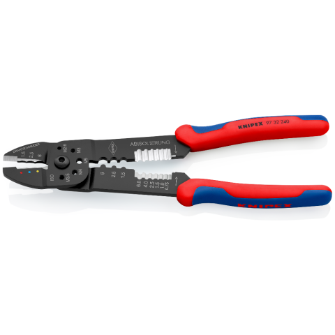 KNIPEX 97 32 240 SB Pinzas para crimpar terminales 240 mm