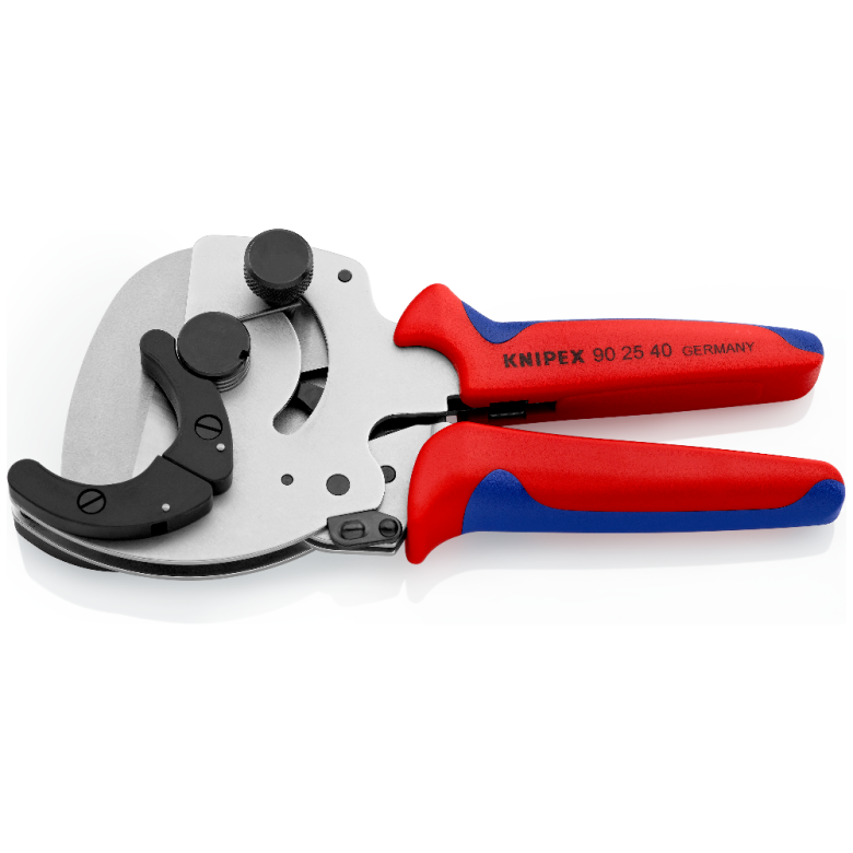 KNIPEX 90 25 40 Cortatubos para tubos multicapa y de plástico 210 mm