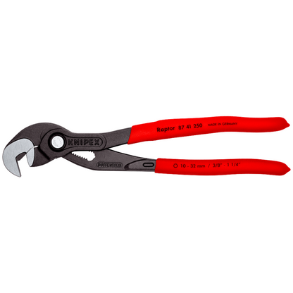 KNIPEX 87 41 250 SB Pinza múltiple ajustables Raptor 250 mm