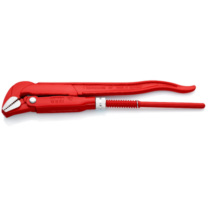 KNIPEX 83 20 010 Llave para tubos de bocas de 45° recubierto de pintura pulverizada, roja 320 mm