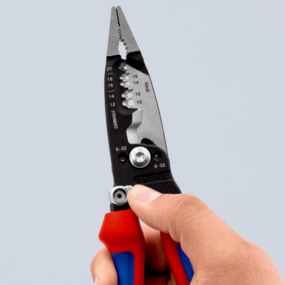 KNIPEX 13 72 8 Pinza de electricista multiusos WireStripper 200 mm