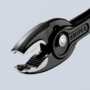 KNIPEX 82 01 200 SB Pinza de agarre frontal ajustable TwinGrip 200 mm