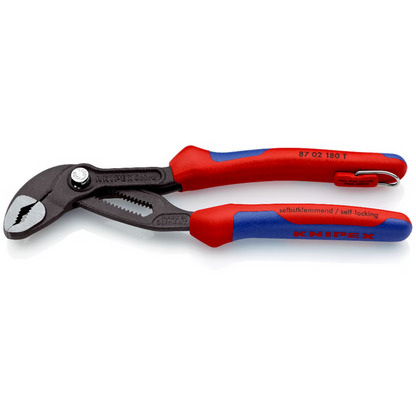 KNIPEX 87 02 180 T BK Pinza de extensión pico de loro Cobra 180 mm (7 1/4″)