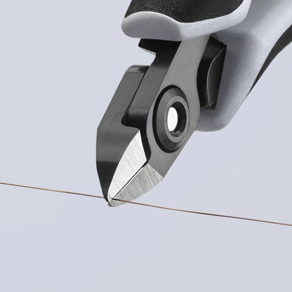 KNIPEX 79 22 120 ESD Pinzas de precisión de corte diagonal para electrónica ESD 120 mm