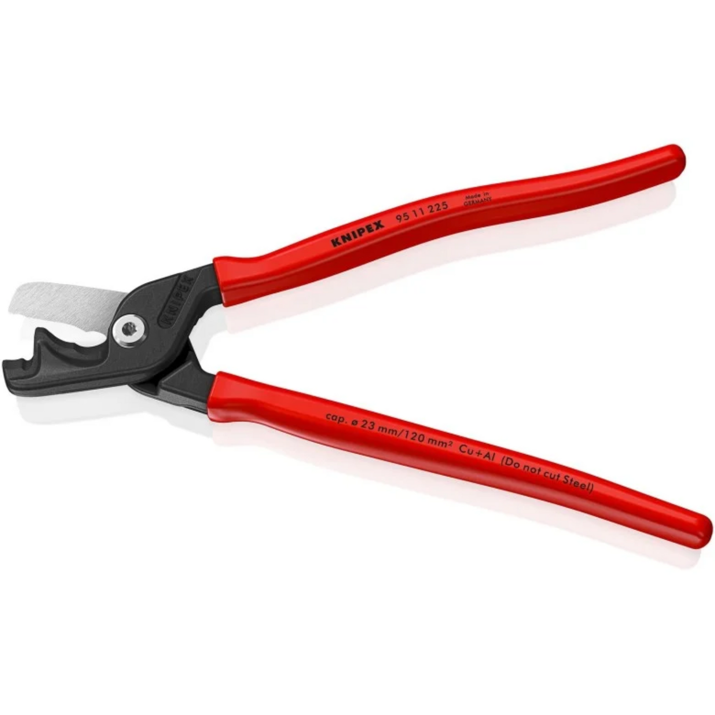 KNIPEX 95 11 225 Cortacables con corte escalonado StepCut XL 229 mm (9″)