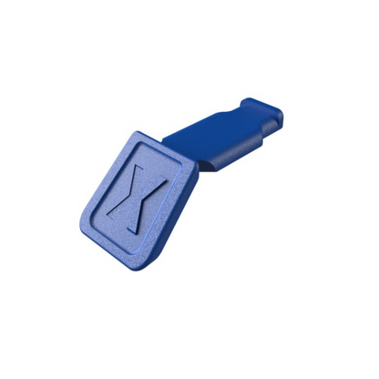 KNIPEX 00 61 10 CB Kit de clips clasificados por colores azules (10 piezas)