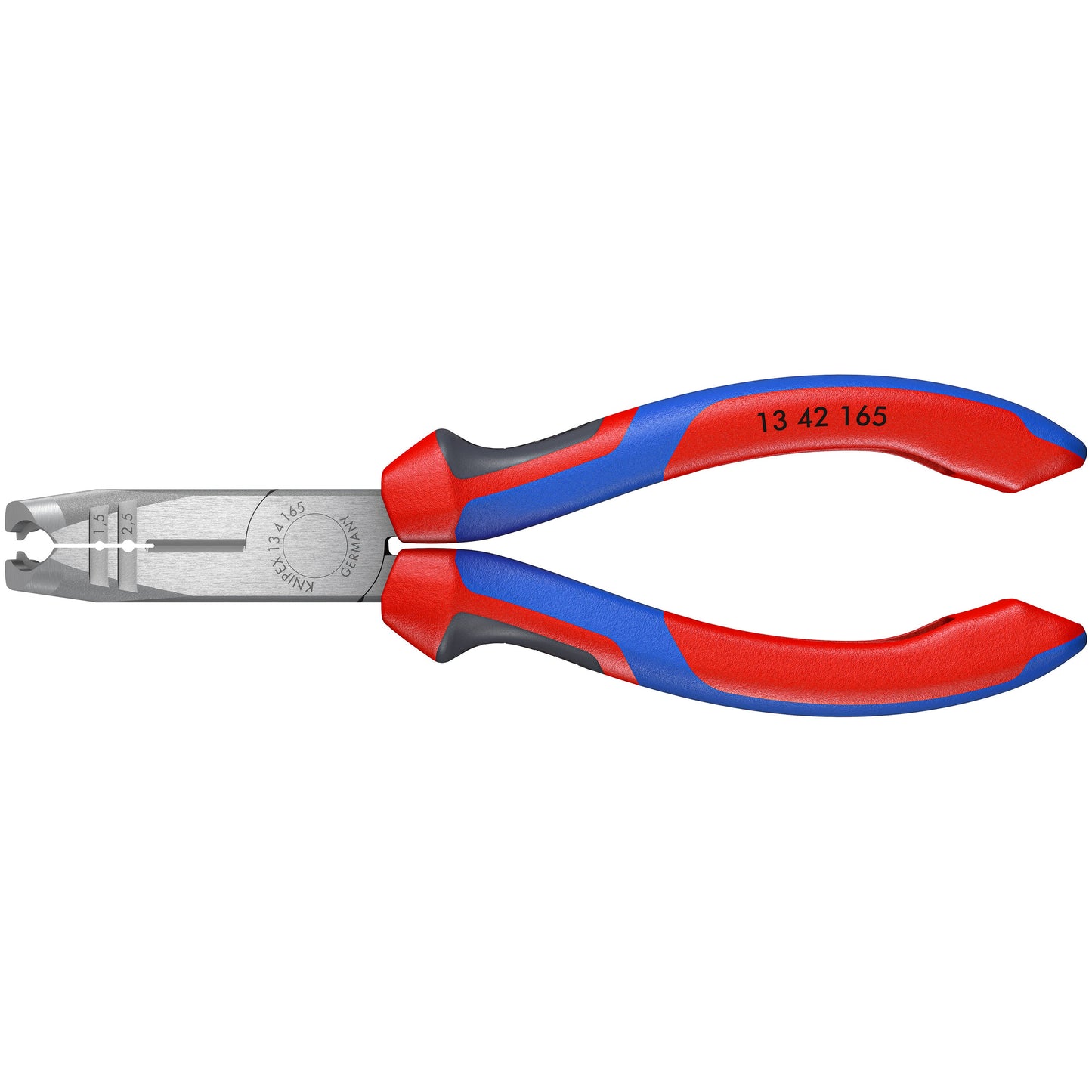 KNIPEX 13 42 165 Pinza pelacables multifuncional con mangos ergonómicos pavonada 165 mm (6.5″)
