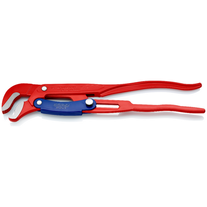 KNIPEX 83 60 015 Llave para tubos en forma de ″S″ con ajuste rápido recubierto de pintura pulverizada, roja 420 mm