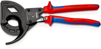 KNIPEX 95 32 320 Cortacables (tipo matraca, 3 velocidades) 320 mm