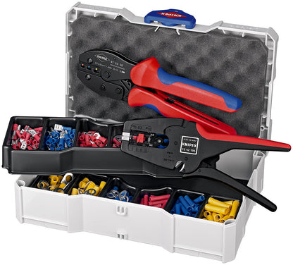 KNIPEX 97 90 22 Surtidos de crimpadoras 12 42 195 y 97 52 36