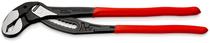 KNIPEX 88 01 400 Pinza de extensión pico de loro Alligator XL con mangos de plástico pavonada 400 mm (16'')