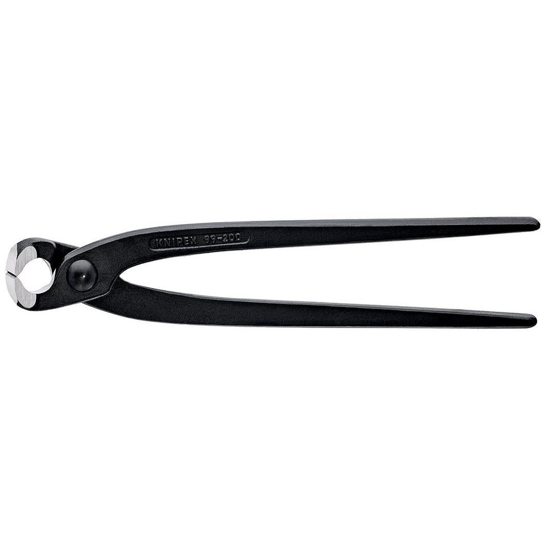 KNIPEX 99 00 200 SB Tenaza para amarre de varilla mangos sin recubrimiento pavonada 200 mm (8'')