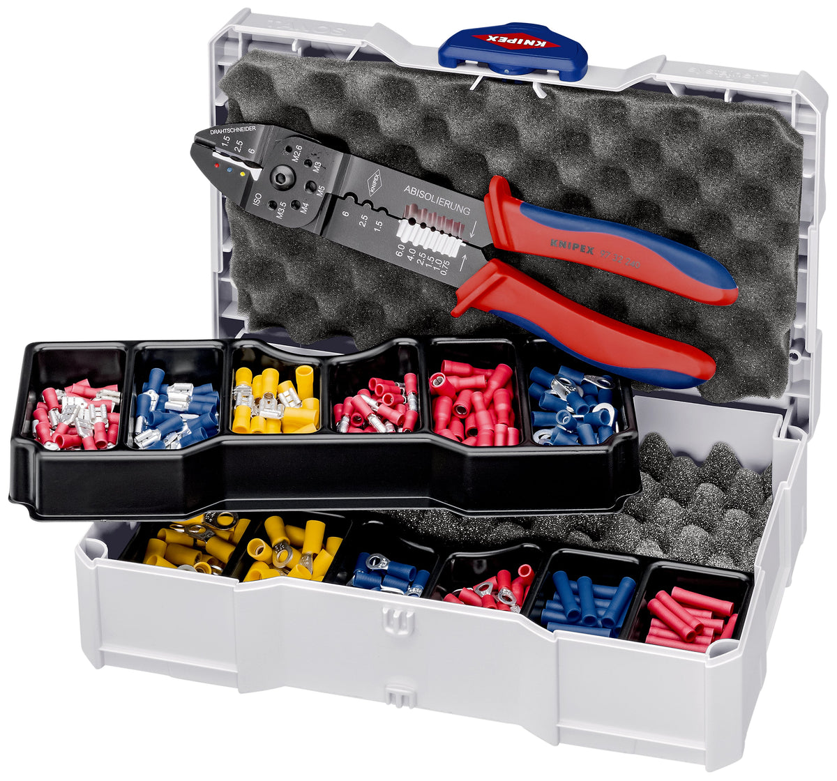 KNIPEX 97 90 26 Surtido de ponchado Para terminales