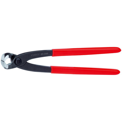 KNIPEX 99 01 220 SB Tenaza para amarre de varilla con mangos de plástico pavonada 220 mm (8.5'')