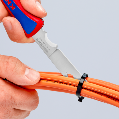 KNIPEX 16 20 50 SB Navaja plegable para electricistas 120 mm (4.75")
