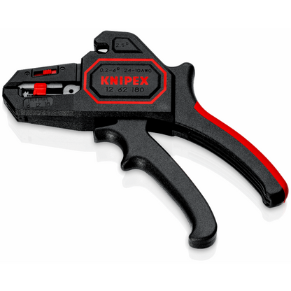 KNIPEX 12 62 180 Pinza pelacables automática ComStrip 24-10 AWG 180 mm (7.25″)