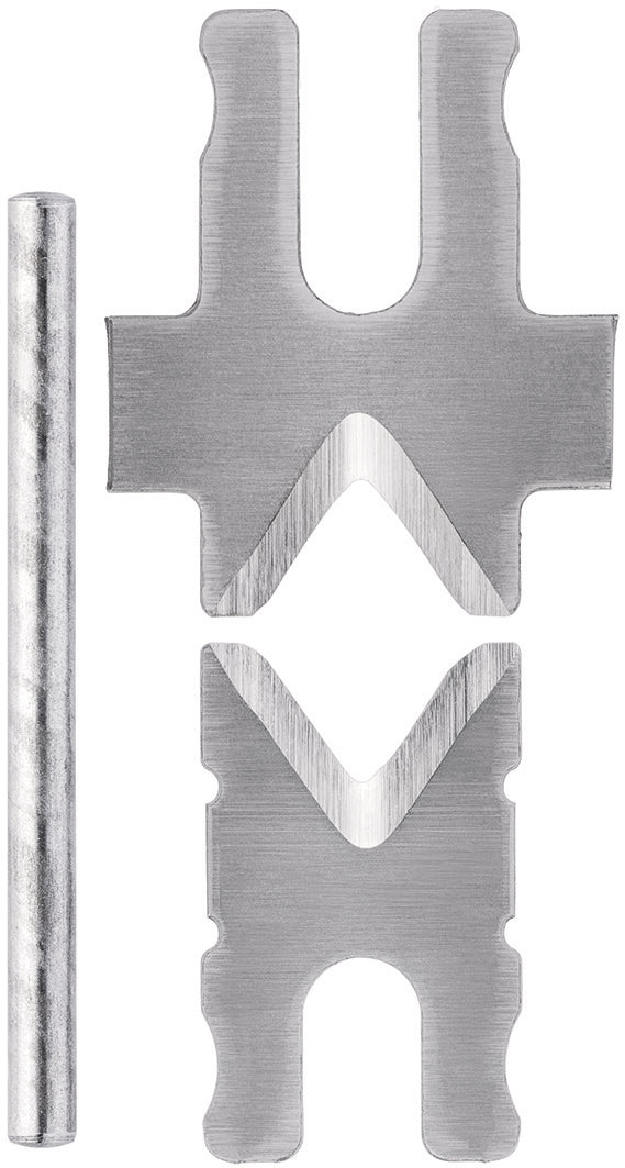 KNIPEX 12 69 21 Repuesto 1 juego de cuchillas de recambio para pinza modelo 12 62 180
