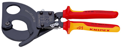 KNIPEX 95 36 280 Cortacables aislado (tipo matraca) 280 mm