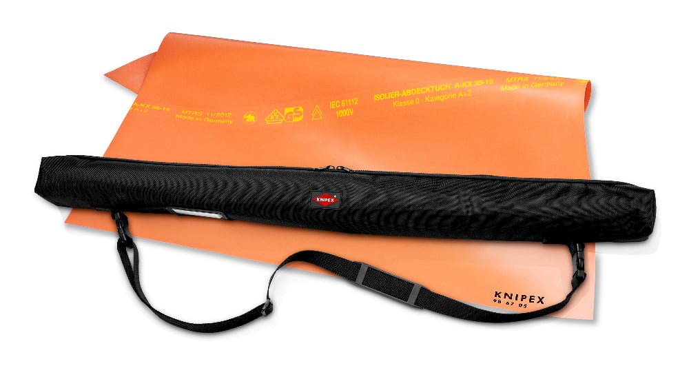 KNIPEX 98 67 01 LE Bolsa protectora para tela o manta aislante eléctrica 1,060 mm