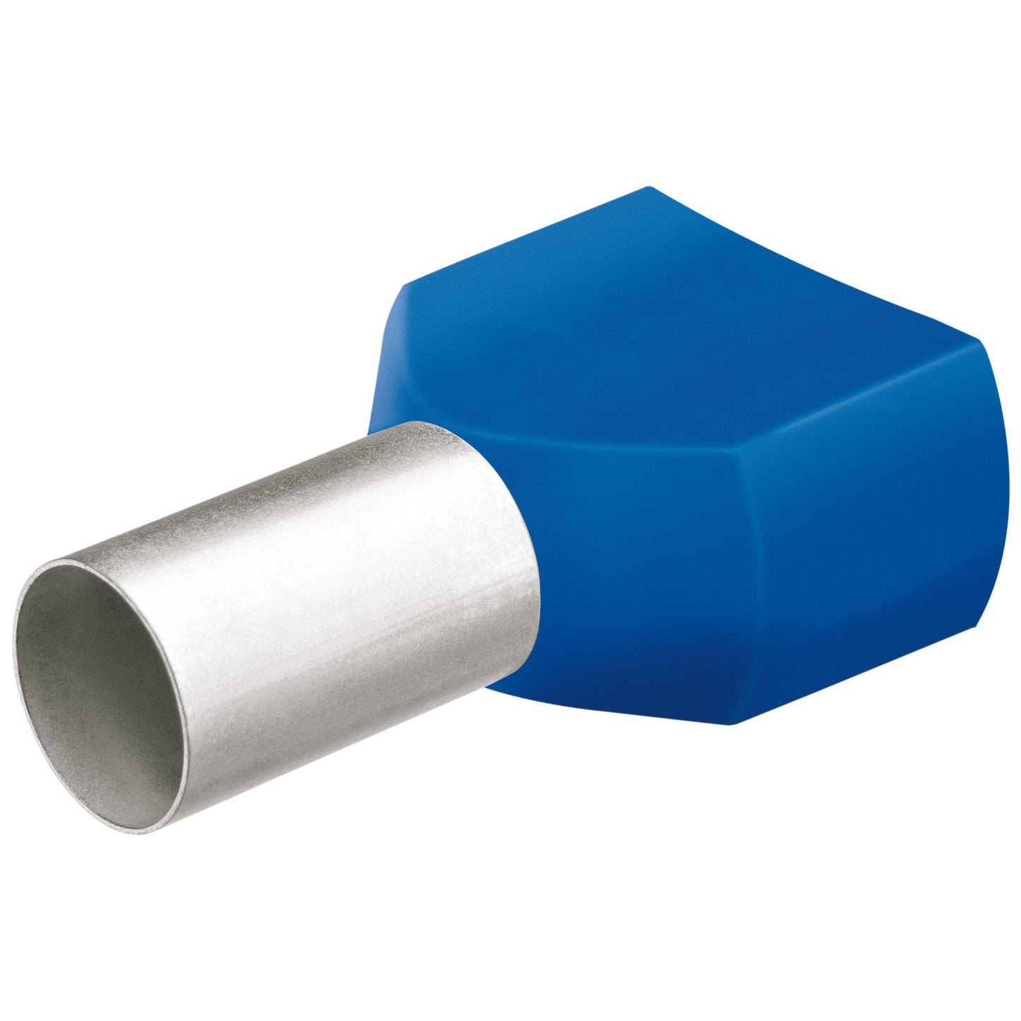 KNIPEX 97 99 378 Terminales aisladas ferrul doble color azul para cable de 6 AWG (16 mm²) 25 piezas