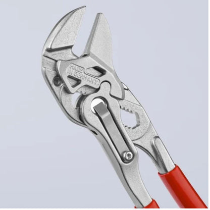 KNIPEX 86 03 150 Pinza de extensión y llave en una sola herramienta con mangos de plástico cromada 150 mm (6'')