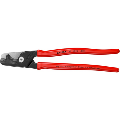 KNIPEX 95 11 225 Cortacables con corte escalonado StepCut XL 229 mm (9″)