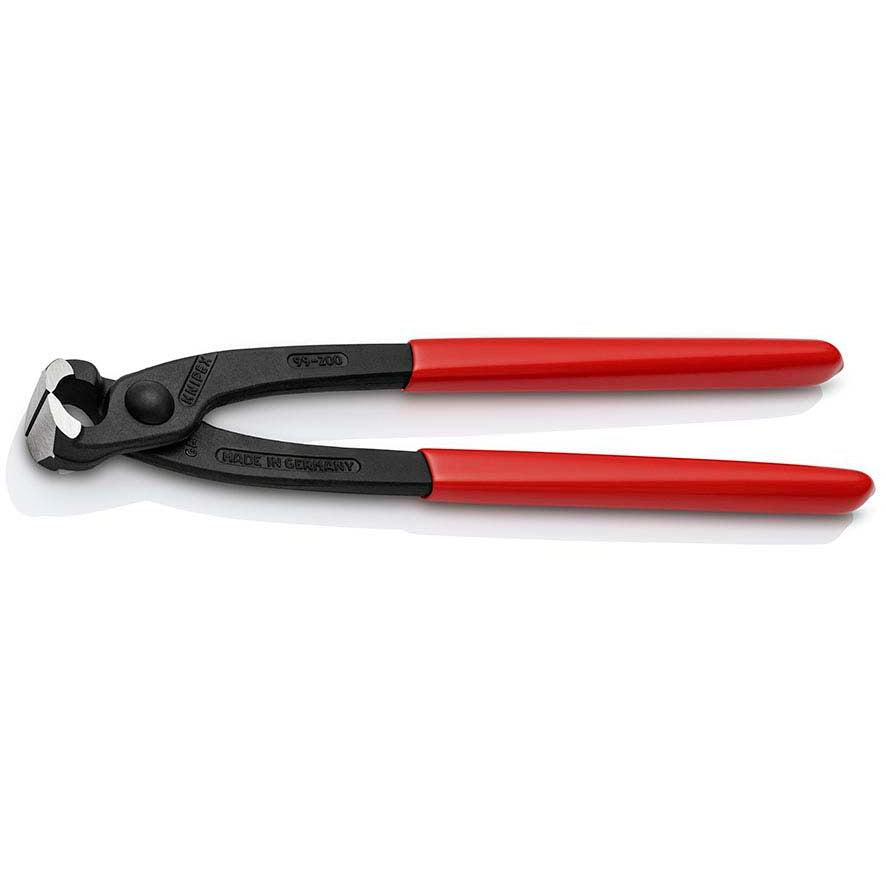 KNIPEX 99 01 200 Tenaza para amarre de varilla con mangos de plástico pavonada 200 mm (8'')
