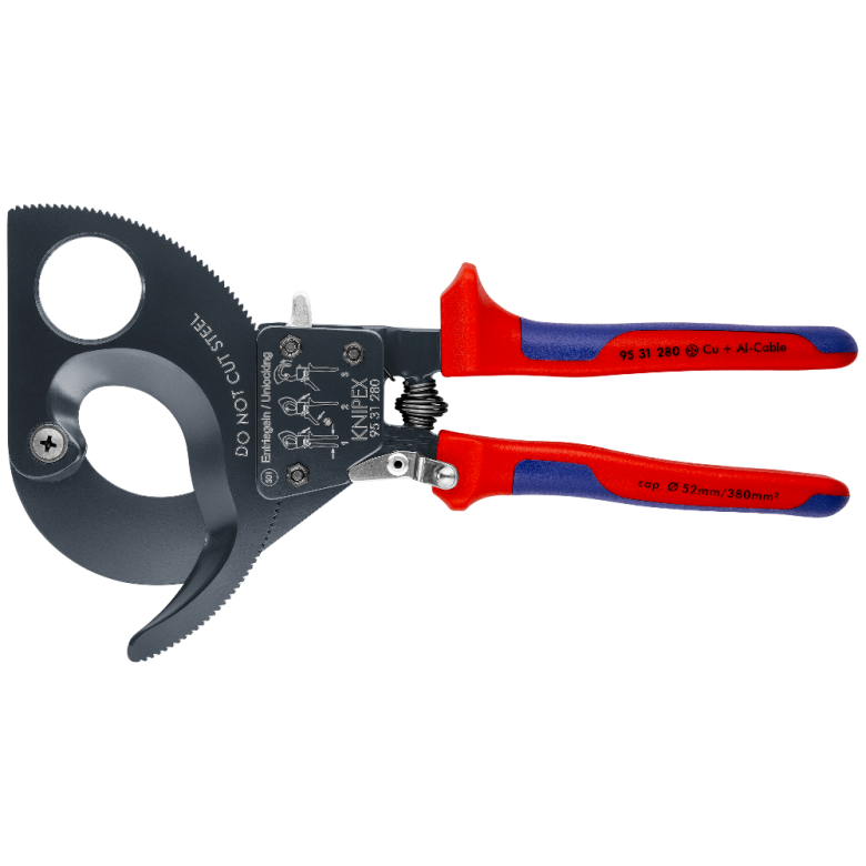 KNIPEX 95 31 280 Cortacables (tipo matraca) 280 mm