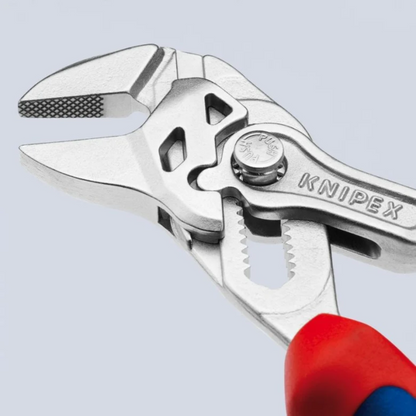 KNIPEX 86 05 150 S02 Pinza de extensión y llave en una sola herramienta con mordazas rugosas 150 mm (6″)