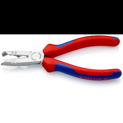 KNIPEX 13 42 165 SB Pinza pelacables multifuncional con mangos ergonómicos pavonada 165 mm (6.5″)