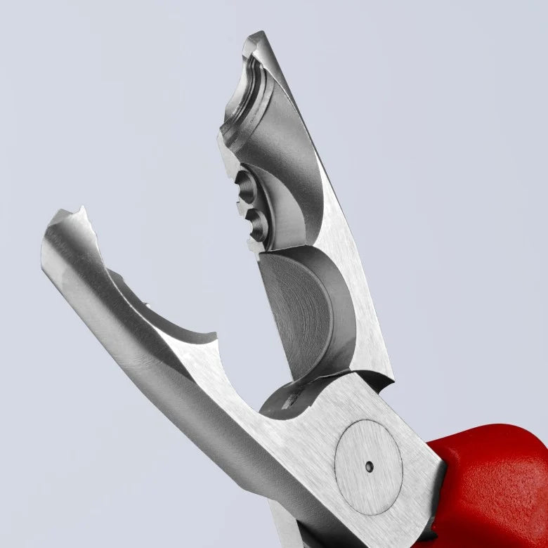 KNIPEX 13 42 165 SB Pinza pelacables multifuncional con mangos ergonómicos pavonada 165 mm (6.5″)
