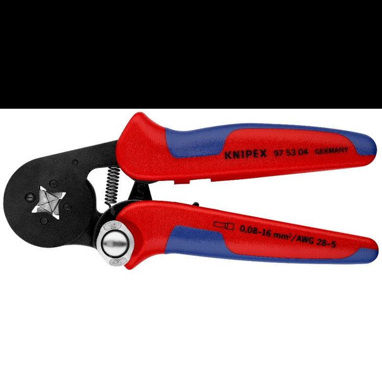 KNIPEX 97 90 09 Pinza crimpadora con surtido de punteras