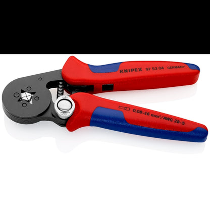 KNIPEX 97 90 09 Pinza crimpadora con surtido de punteras