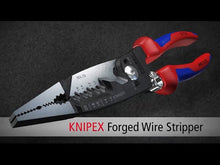 Cargar y reproducir el video en el visor de la galería, KNIPEX 13 72 8 Pinza de electricista multiusos WireStripper 200 mm

