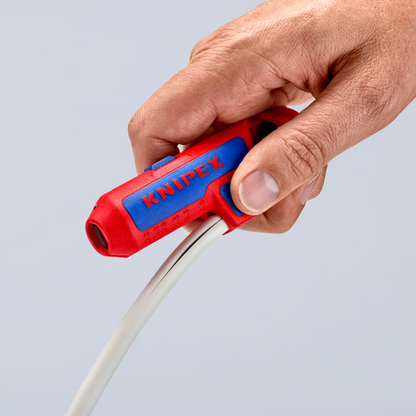 KNIPEX 16 95 01 SB Pelacables universal para diestros ErgoStrip de plástico reforzado con fibra de vidrio 135 mm (5.25'')