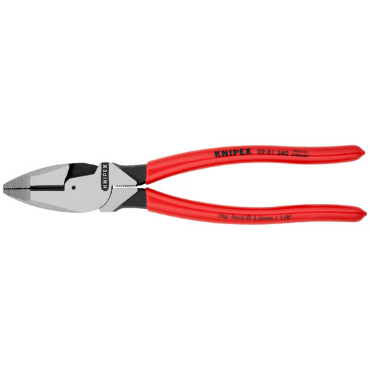 KNIPEX 09 01 240 SB Pinza universal de electricista mod. americano 240 mm (9 1/2″)