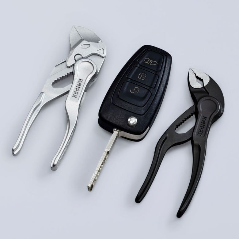 KNIPEX 00 20 72 V04 XS Kit de mini pinzas XS en funda para cinturón 2 piezas 110 mm (4.25″)
